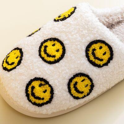 Melody Smiley Face Slippers - Slippers