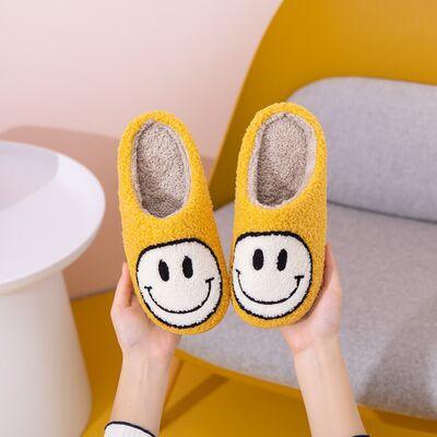 Melody Smiley Face Slippers - Slippers