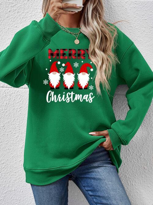 MERRY CHRISTMAS Long Sleeve Sweatshirt - Sweatshirt