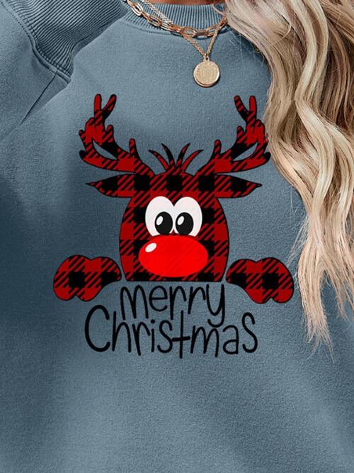 MERRY CHRISTMAS Graphic Sweatshirt - Sweatshirt