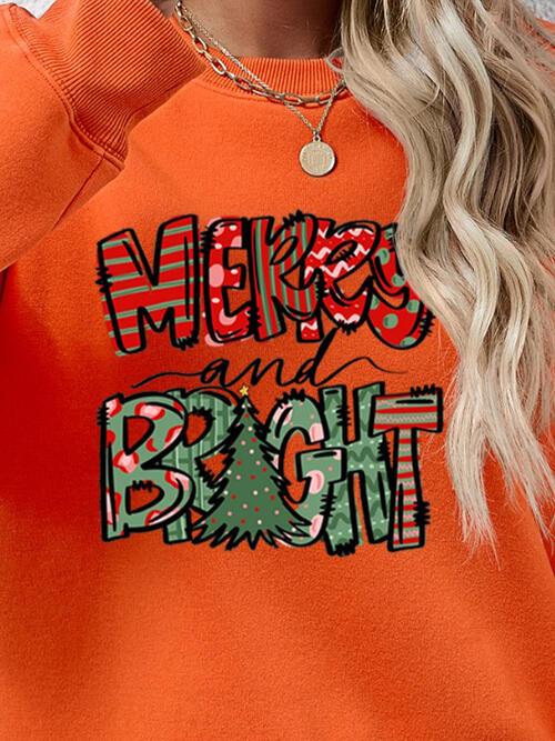 MERRY AND BRIGHT Sweatshirt - Sweatshirt