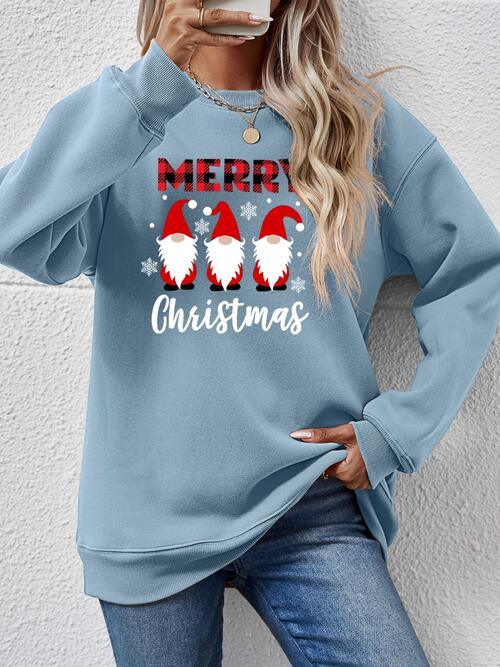 MERRY CHRISTMAS Long Sleeve Sweatshirt - Sweatshirt