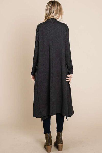 Culture Code Open Front Longline Cover Up - Coat