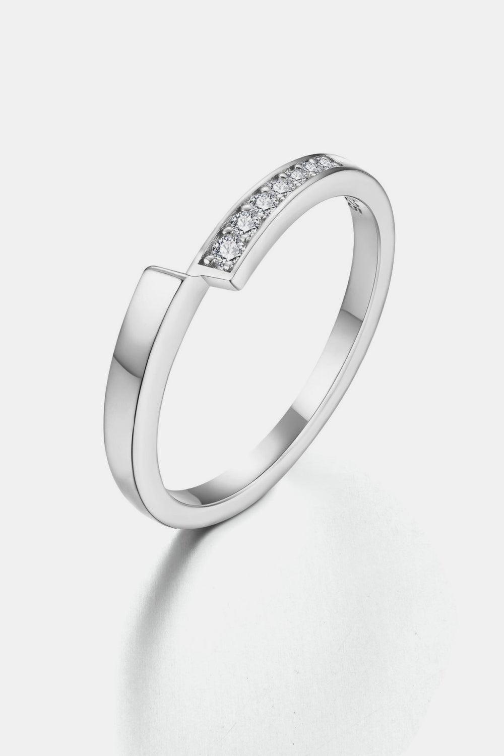 Moissanite 925 Sterling Silver Ring - Ring