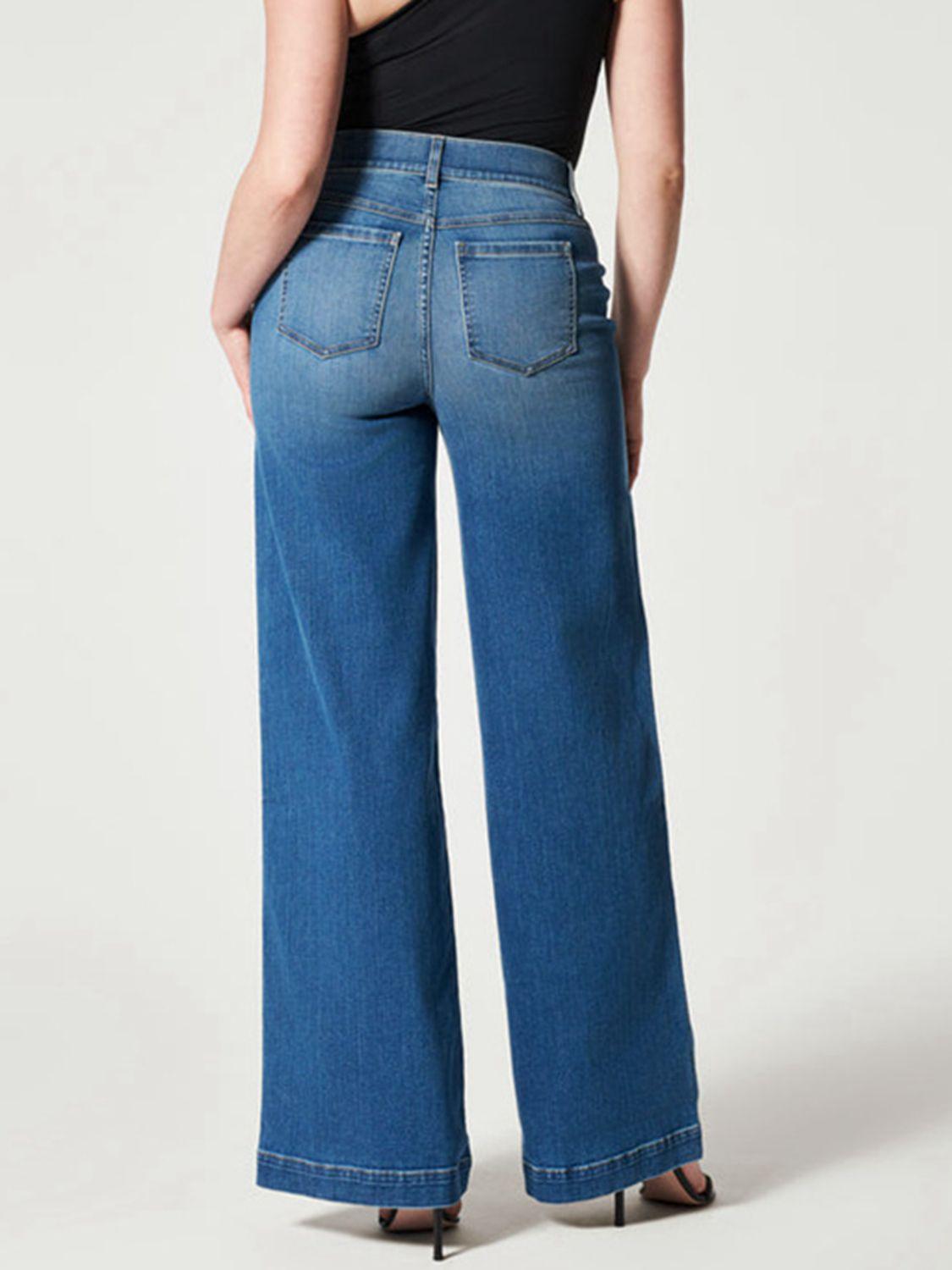 Wide Leg High Rise Jeans - Jeans