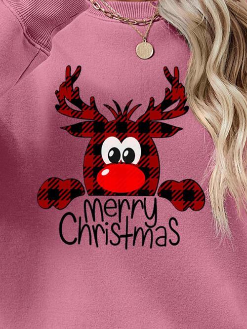 MERRY CHRISTMAS Graphic Sweatshirt - Sweatshirt