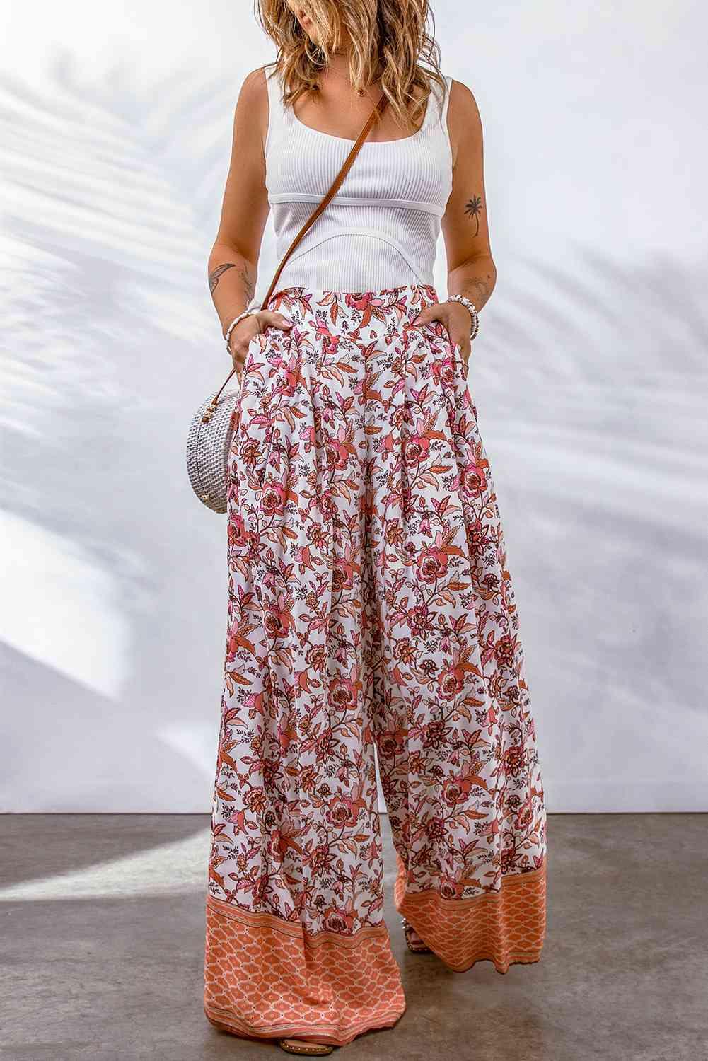 Bohemian Pleated Culottes - Pant