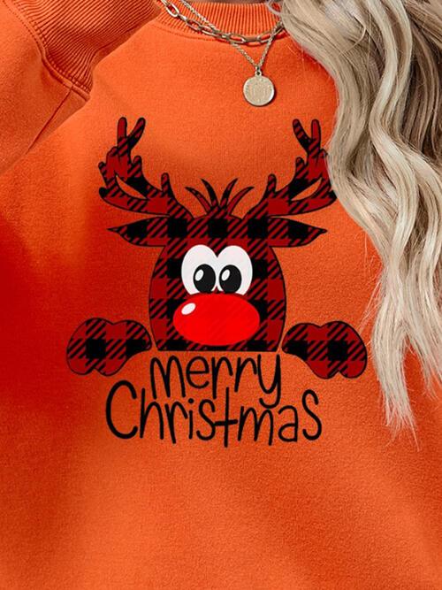 MERRY CHRISTMAS Graphic Sweatshirt - Sweatshirt