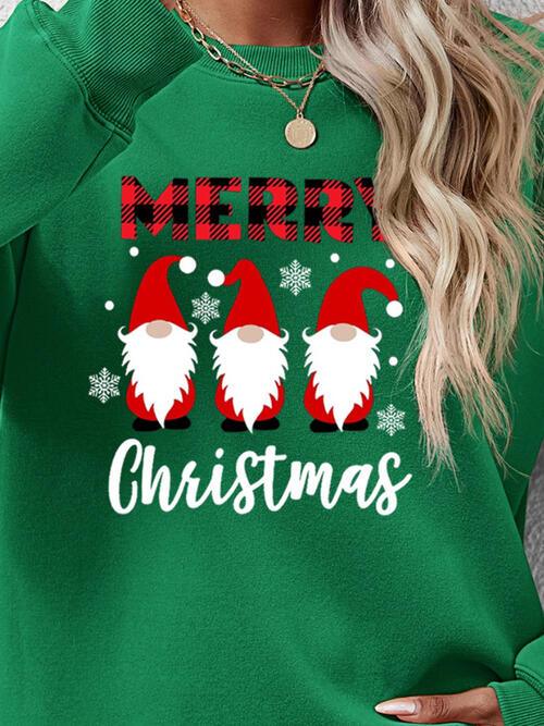 MERRY CHRISTMAS Long Sleeve Sweatshirt - Sweatshirt