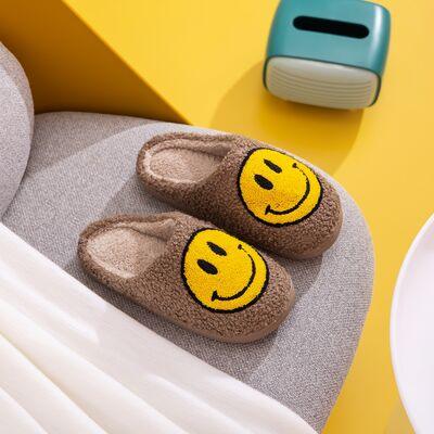 Melody Smiley Face Slippers - Slippers